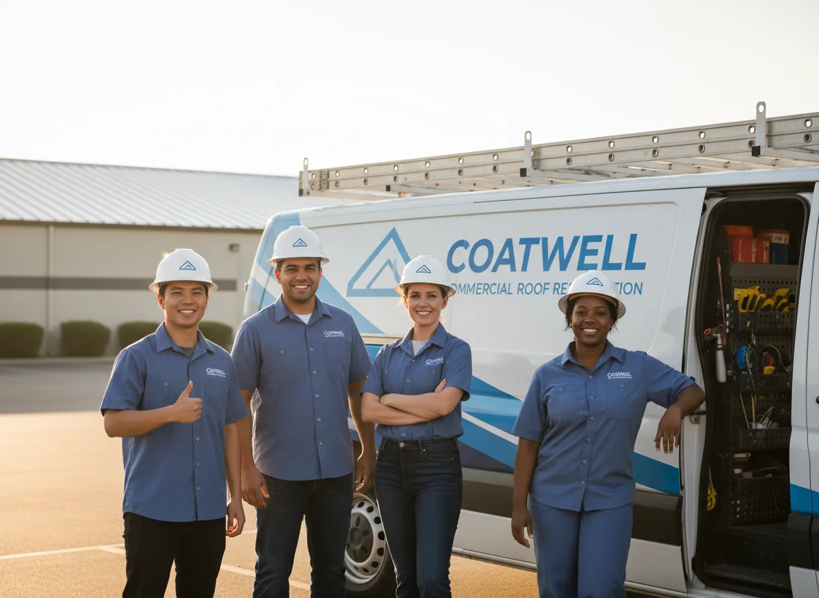 Commercial roof coating company in Freedom, OK